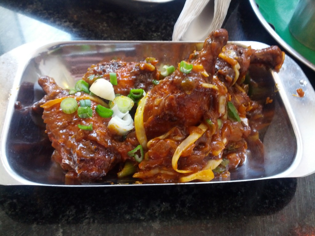 Lollipop chicken
