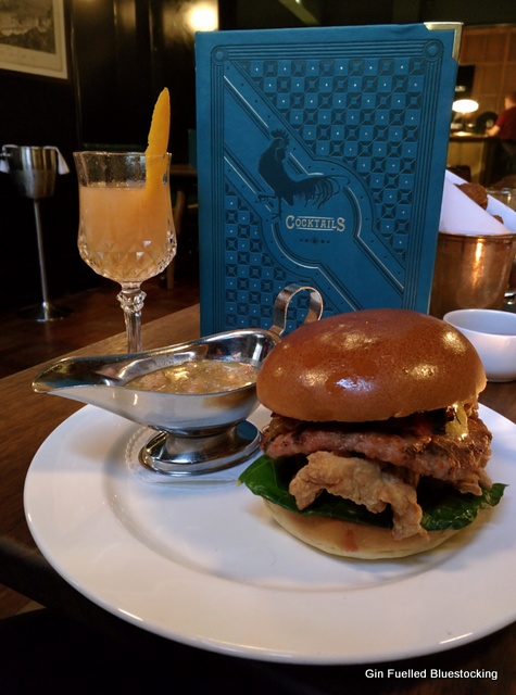 Hawksmoor Christmas Burger