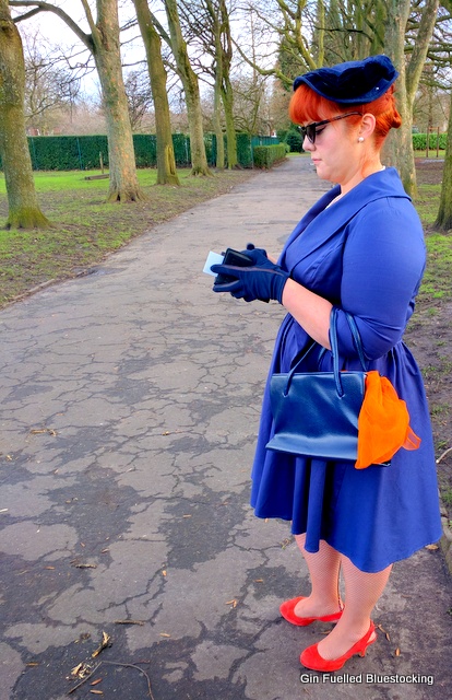 Blue Belle in Vintage
