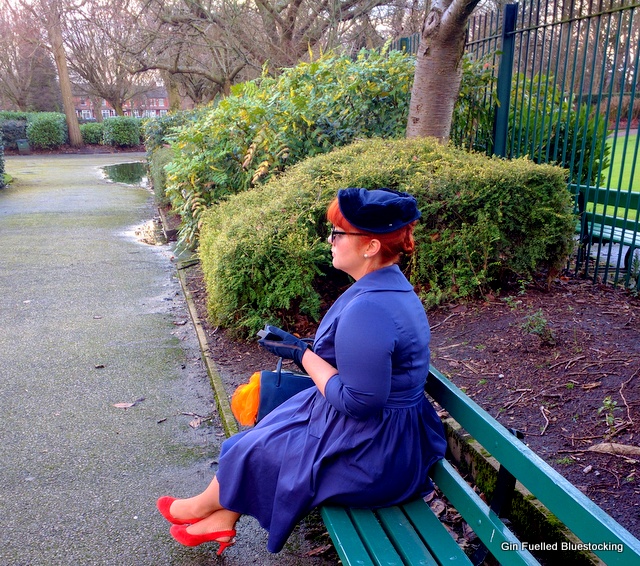 Blue Belle in Vintage