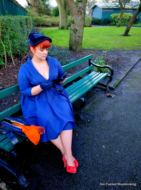 Blue Belle in Vintage