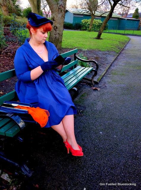 Blue Belle in Vintage