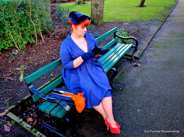 Blue Belle in Vintage