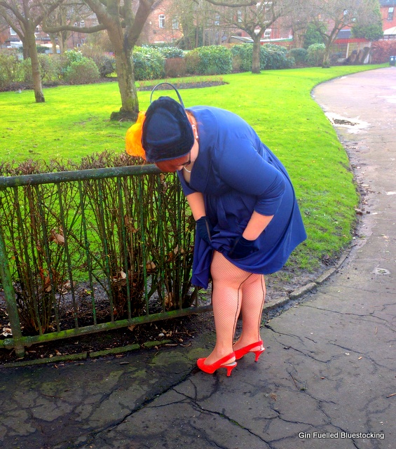 Blue Belle in Vintage