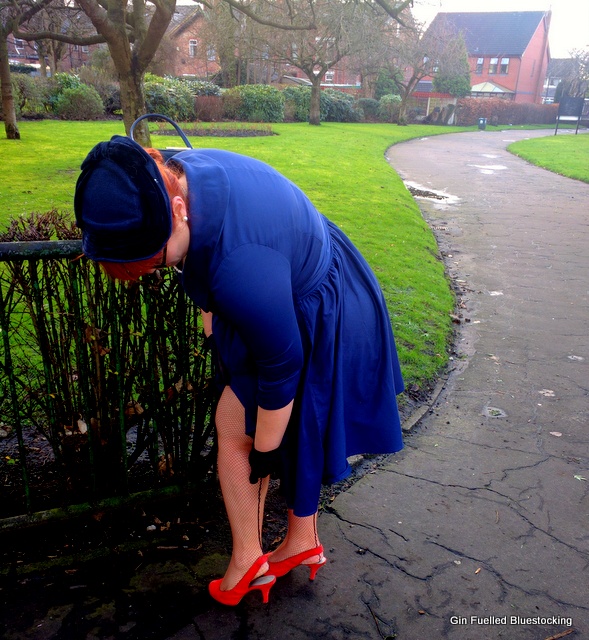 Blue Belle in Vintage