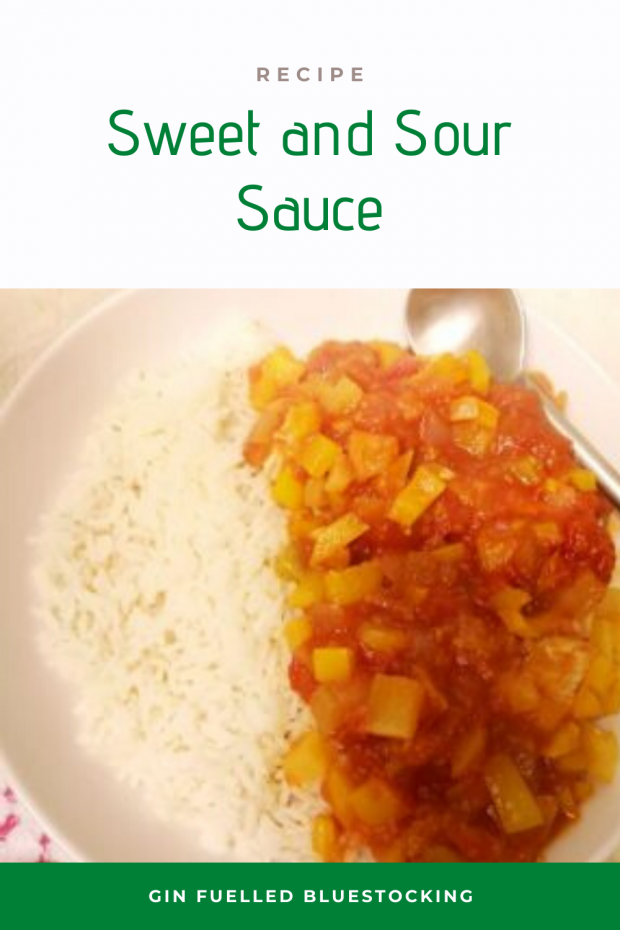 Image: Sweet and Sour Sauce Recipe Pinterest Graphic